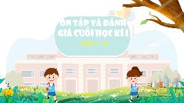 Giáo án điện tử  Tiếng Việt 4 -  Kết Nối Tri Thức:  Ôn tập KHI Tiết 1 - 2.