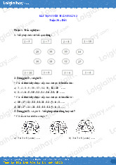 Tài liệu sưu tầm đề cuối tuần toán 2