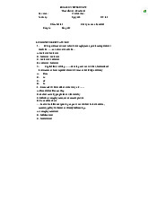 Đề-3: English Written Test on Economics Concepts and Policies môn Tiếng anh cơ bản 1  | Học viện Tài chính