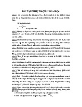 Đề cương môn hóa lý 1- Trường Đại học bách khoa - Đại học đà nẵng.
