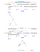 Tài liệu toán 10. Phép nhân 1 số với 1 vecto
