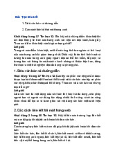 Giải SGK Tin học 12 Kết nối tri thức Bài 10: Tạo liên kết