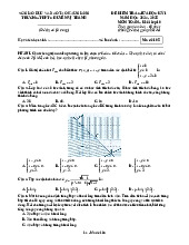 Đề giữa học kỳ 1 Toán 10 năm 2024 – 2025 trường THPT chuyên Vị Thanh – Hậu Giang