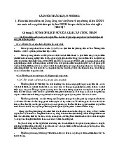 Phân tích luận điểm của Đảng Cộng sản Việt Nam về con đường đi lên CNXH của nước ta là sự phát triển quá độ lên CNXH bỏ qua chế độ tư bản chủ nghĩa (TBCN)?