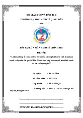 Kinh tế chính trị - Kinh tế Chính trị Mác-Lê Nin (KTCT01) | Đại học kinh tế quốc dân NEU