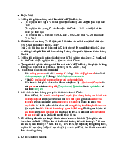 Tài liệu ôn tập sinh học