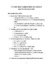 Đề cương môn Pháp luật đại cương - Trường Đại học lao động -  xã hội.
