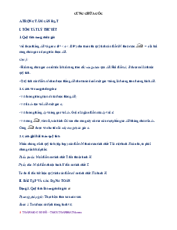 Chuyên đề cung chứa góc