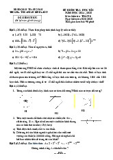Đề học kì 1 Toán 6 năm 2024 – 2025 trường THCS Phan Đình Giót – Hà Nội