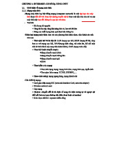 Chương 1: Cơ sở hạ tầng CNTT trong Internet (TMDT)