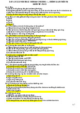 Đáp án Trắc nghiệm Chương 4 - Chính Sách Tiền Tệ môn Kinh tế vĩ mô | Trường Đại học Kinh Tế Quốc Dân