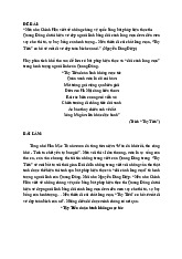 Đề cương Phân Tích Bút Pháp Hiện Thực và Lãng Mạn Trong _Tây Tiến môn Sư phạm ngữ văn - Trường Đại học Sư phạm – Đại học Huế.