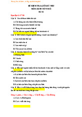 Đề kiểm tra giữa kỳ môn Kinh tế vi mô | Trường Đại học Kinh Tế Quốc Dân