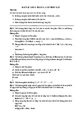 Bài tập thực hành môn JAVA cơ sở | Trường Đại học Kinh Doanh và Công Nghệ Hà Nội