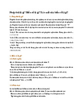 Phép thử là gì? Biến cố là gì? Xác suất của biến cố là gì - Toán 11