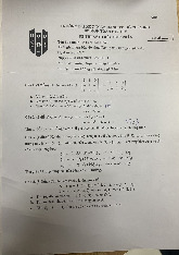 Đề thi cuối kỳ học phần Toán cao cấp 1 năm 2024 - 2025 | Đại học ngân hàng Thành phố Hồ Chí Minh