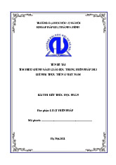 BÀI TẬP LỚN LUẬT HIẾN PHÁP | Học viện Hành chính Quốc gia