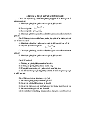 Chương 4: Trình bày dữ liệu thống kê | Trường Đại học Lao động - Xã hội