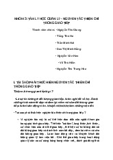 Tâm Lý Học Quản Lý - Nguyên Tắc Thiện Chí Trong Giao Tiếp