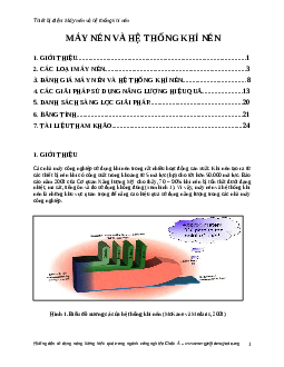 Máy nén và hệ thống khí nén | Trường Cao Đẳng Công Thương Việt Nam
