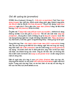 Bài dịch về chủ đề : Quảng bá học phần Tiếng anh cơ bản