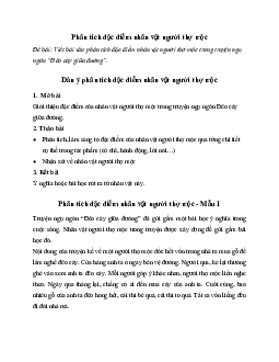 Văn mẫu lớp 7: Phân tích đặc điểm nhân vật người thợ mộc trong truyện ngụ ngôn Đẽo cày giữa đường | Kết nối tri thức