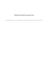 Student's Book Answer Key: Life National Geographic Learning Units 1-5