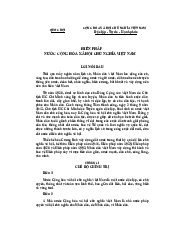 Pháp luật đại cương hiến pháp| Đại học Kinh Tế Quốc Dân