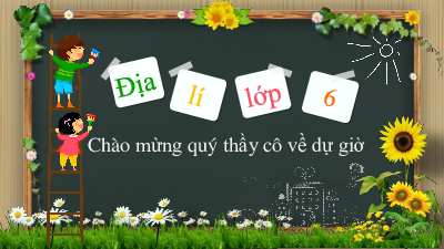 Bài 18: Sông. Nước ngầm và băng hà | Bài giảng PowerPoint Địa Lí 6 | Cánh diều