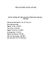 Đề cương môn Đại cương văn hóa - Trường Đại học lao động -  xã hội.