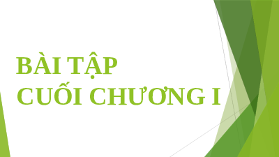 Chương I.Bài tập cuối chương 1 | Bài giảng PowerPoint Toán 6 | Kết nối tri thức