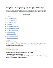 Công thức tính công và công suất đơn giản, dễ hiểu nhất lớp 9