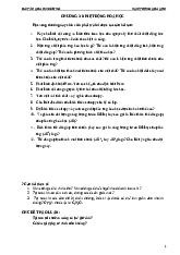 Bài tập môn Hóa đại cương  | Trường Đại học Xây Dựng Hà Nội