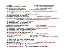 Trọn bộ Ôn tập Chương 2 - Thống kê trong kinh doanh | Kinh doanh quốc tế | Đại học Tôn Đức Thắng