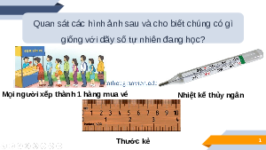Giáo án điện tử Toán 6 Bài 3 Kết nối tri thức: Thứ tự trong tập hợp các số tự nhiên