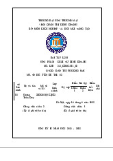 Bài Tập Lớn Khởi Nghiệp: Ý Tưởng Hộp Quà Văn Hóa | Trường Đại học Thương Mại