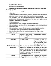 So sánh doanh nghiệp tư nhân với công ty TNHH 1 thành viêndo cá nhân làm chủ môn Lí luận nhà nước và pháp luật | Trường đại học Mở Hà Nội