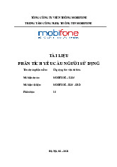 Phân Tích Yêu Cầu Người Dùng cho Dự Án Phần Mềm LMS