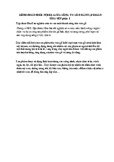 Tiểu luận Tìm hiểu về kênh phân phối nội địa của công ty cổ phần tập đoàn Hoa Sen môn Marketing căn bản - Học viện nông nghiệp Việt Nam