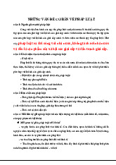 Ôn tập kiến thức cơ bản về Pháp luật đại cương (Lý thuyết & Khái niệm) | Pháp Luật Đại Cương | Trường Đại học Hà Nội