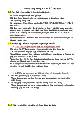 Các Hoạt Động Thông Tin Thuốc Ở Việt Nam - Đề cương môn pháp chế dược học–Trường Đại học Nguyễn Tất Thành