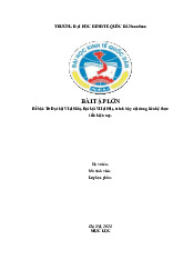 Từ Đại hội VI (1986), Đại hội VII (1991), trình bày nội dung liên hệ thực tiễn hiện nay | Bài tập lớn môn Lịch sử đảng cộng sản Việt Nam