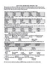 Quy tắc đánh dấu trọng âm- Trường Đại học Ngoại ngữ- Đại học Quốc gia Hà Nội