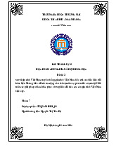 Biến đổi gia đình | Bài thảo luận chủ nghĩa xã hội khoa học