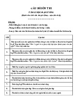 Đề cương Ôn thi Môn Tâm lý học đại cương | Đại học Sư Phạm Hà Nội