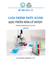 Giáo trình thực hành Hoá lý dược | Đại học Y dược thành phố Hồ Chí Minh