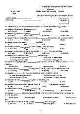 Đề thi tham khảo kỳ thi tốt nghiệp trung học phổ thông năm 2022 số 7 | Học viện Hành chính Quốc gia