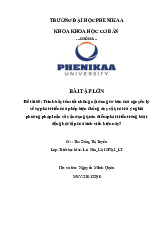 Trình bày tóm tắt những nội dung cơ bản của nguyên lý về sự phát triển của phép biện chứng duy vật, rút ra ý nghĩa phương pháp luận và vận dụng quan điểm phát triển trong hoạt động học tập của sinh viên hiện nay? | Bài tập lớn Triết học Mác - Lênin