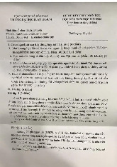Đề thi cuối HKI học phần Luật hình sự năm 2024 - 2025 | Đại học Luật Thành phố Hồ Chí Minh