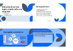 Bài giảng chương 1 - Việt ngữ học | Đại Học Hà Nội